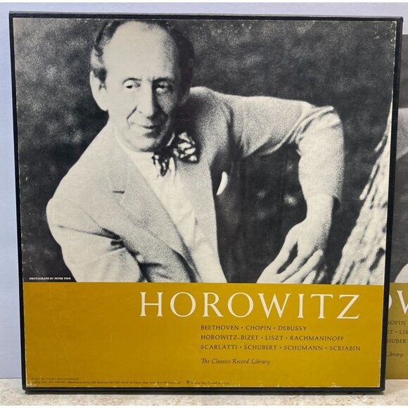 Horowitz The Classics Record Library 4LP Box Set Complete 1977 - Picture 6 of 9